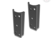 Polaris 125 Series - Plate Only for ROUND POST (use with P125 GW BLACK)
